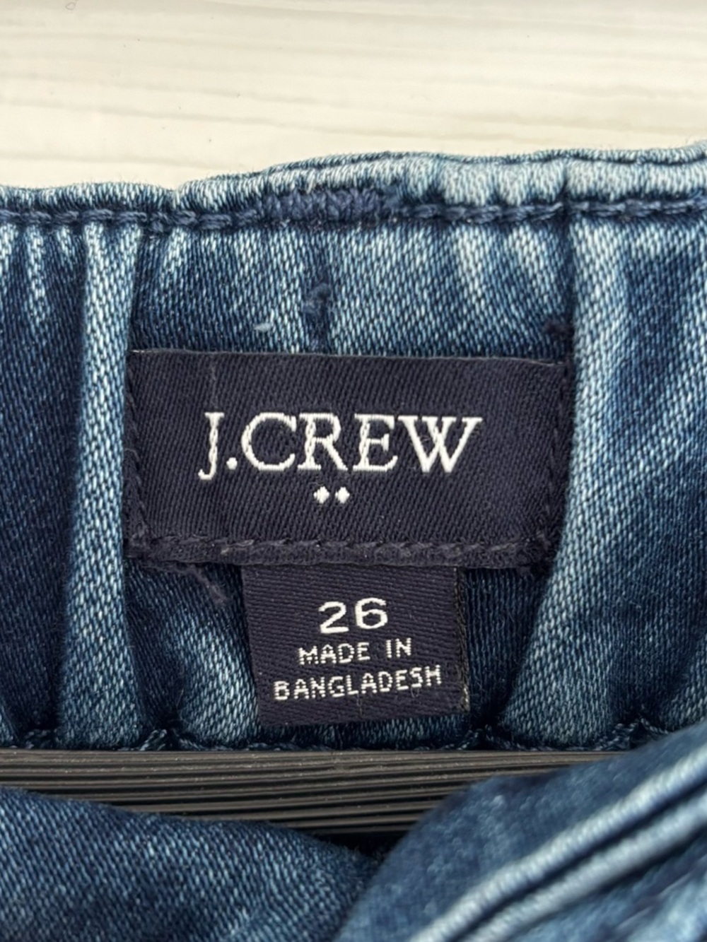 J. Crew Women's Utility Jogger Soft Stretch Denim Size 26‎ - Picture 6 of 9